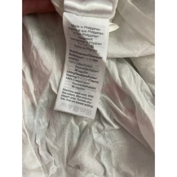 J. Crew Ruffle-Front Maxi Dress In Ratti Island Botanical Print Pockets Size‎ 12 - Picture 12 of 13